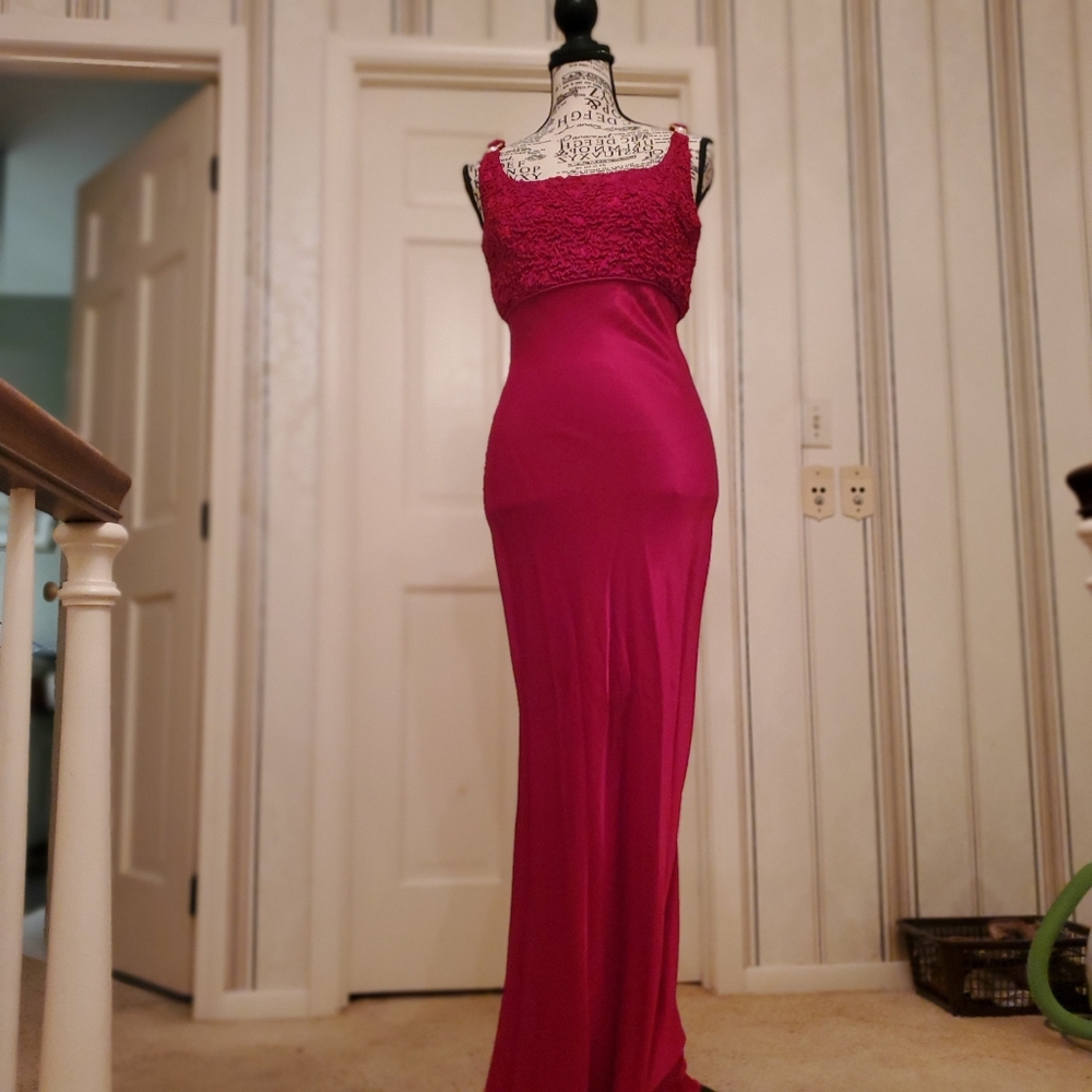 Red Evening Gown